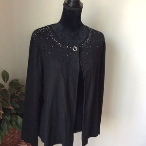 Calvin Klein Women Sweater Black  NWT Size L